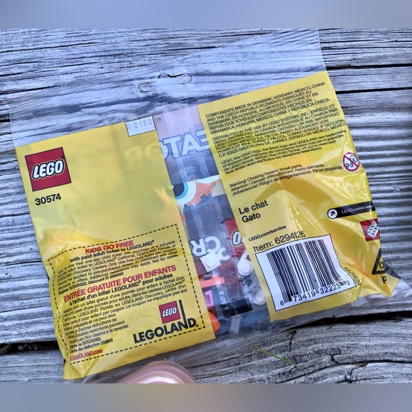 Lot 2 LEGO Creator 30578 K9 30574 Tabby Cat Building Blocks Animal Pets Dog Cats - Picture 3 of 7